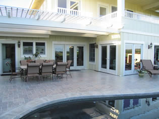 Outdoor Deck and Pool