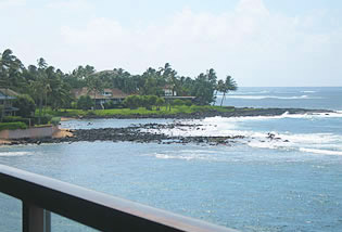 Oceanfront Penthouse, Kauai, Hawaii